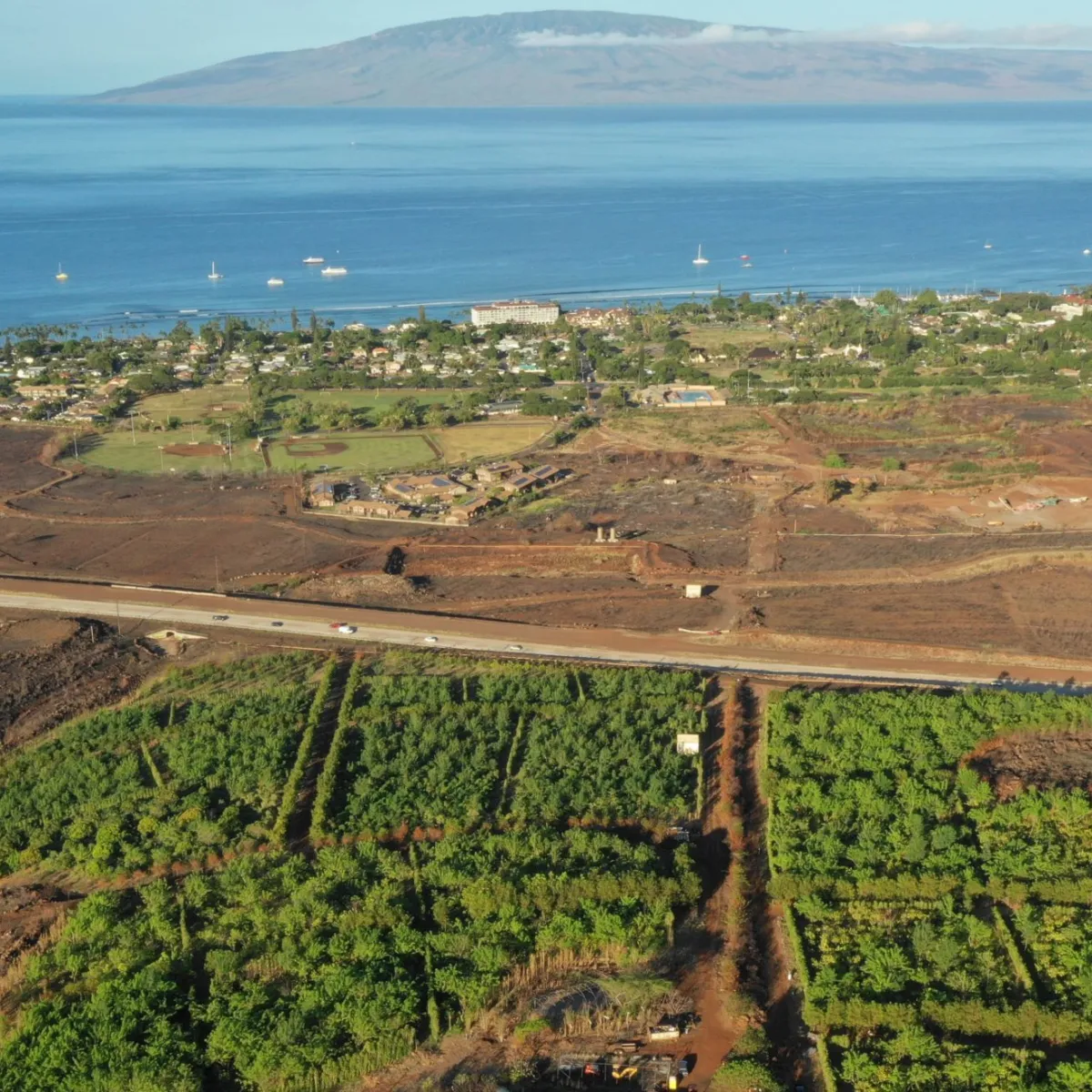 a view of a large body of water