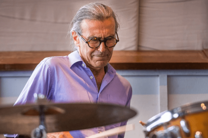 a man wearing glasses